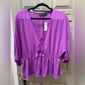 Purple blouse new